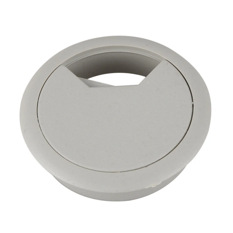 

4 Pcs 5m Drill Hole Plastic Home Computer Desk Cable Cord Grommets