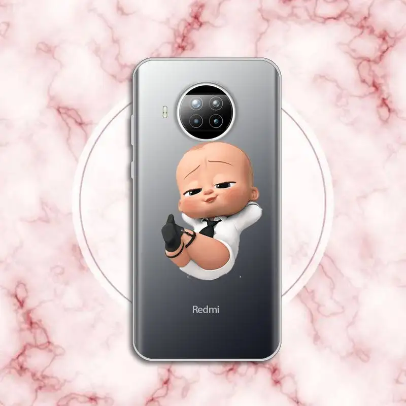 

The Bady boos Phone Case Transparent for xiaomi redmi note 8 9 9s 11 10t lite pro