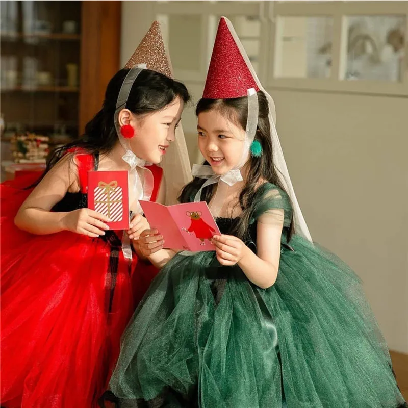 INS блестящие войлока на день рождения детский головной убор кепка бейсболка для