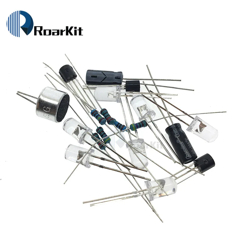 Электронный Забавный комплект с голосовым управлением лампа для мелодии