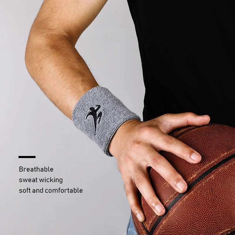 

Sweat-absorbent High-elastic Wristband Basketball Tennis Badminton Sports Protective Gear Breathable Sweat-absorbent Comfortable