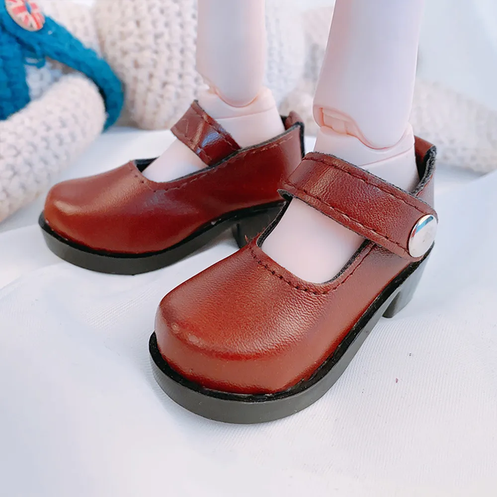 Обувь для кукол 1/3 BJD/SD аксессуары куклы сделай сам 7 5 см школьная обувь кожаная