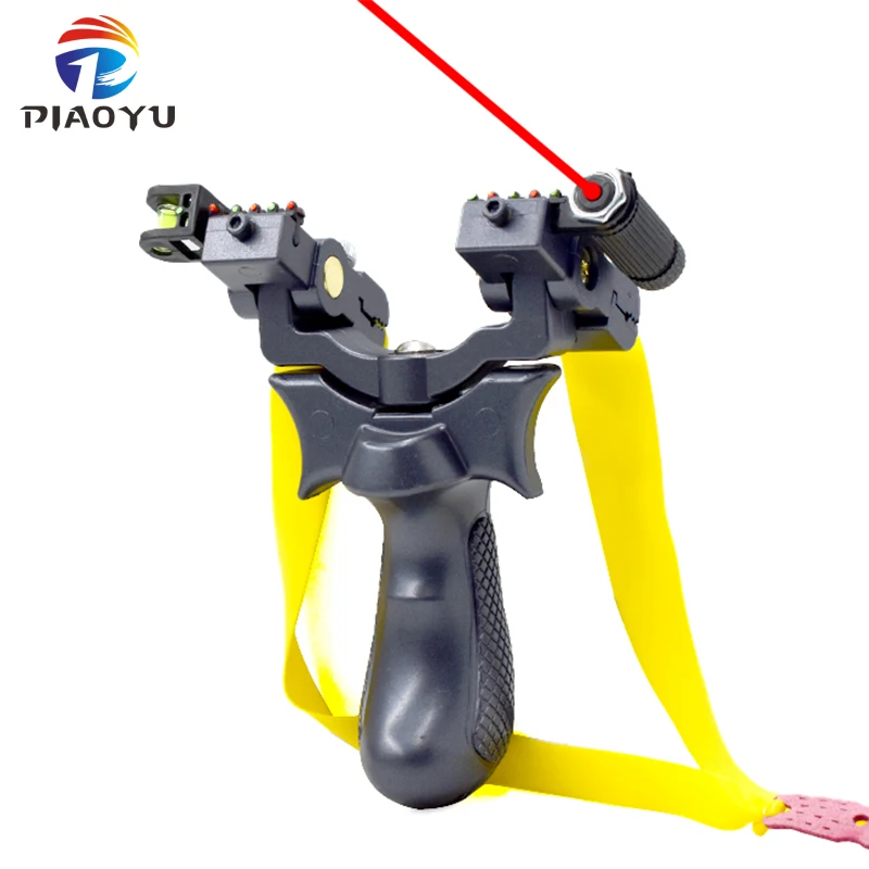 

New Resin Slingshot Rotating Catapult Head High Precision Outdoor Hunting Shooting Slingshots with Flat Rubber Band