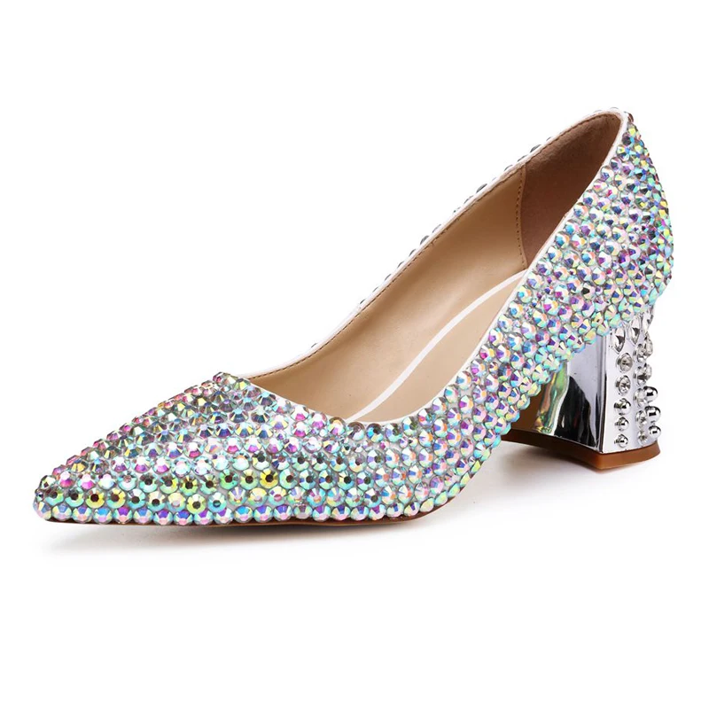 Женская обувь из натуральной кожи Мягкие удобные свадебные туфли на высоком