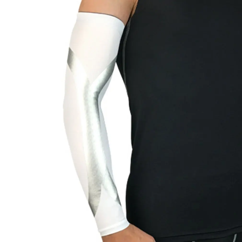 

Protective Elbow Sleeve Elbowguards Sunscreen Ventilation For Outdoor Sports Forearm Compression Elbow Warmers