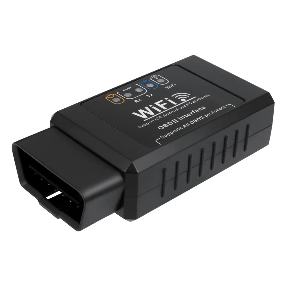 2020 новый WIFI V1.5 ELM327 OBDII интерфейс сканер для Mazda 2 3 5 6/CX 5/Premacy 2001/RX8 черный Мини OBD ELM