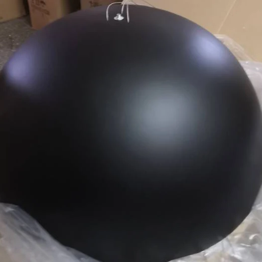 matte black DIA 60CM Современный итальянский дизайнерский светодиодный светильник, небесный сад, кофейня, подвесные лампы, приспособление для большой столовой, смоляные лампы, осветительный прибор - Цвет корпуса: matte black DIA 60CM