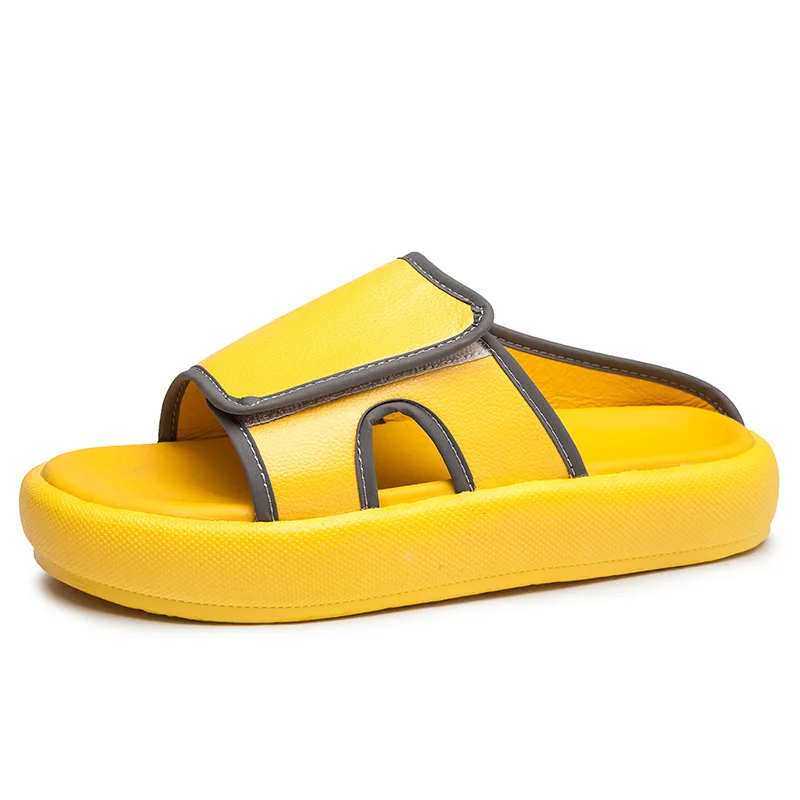 Пляжные сланцы Пробковая обувь hombre sandalen Тапочки на резиновой подошве Сандалии