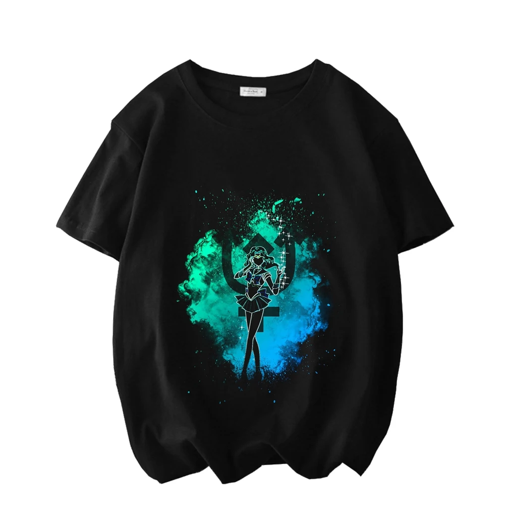 

Neptune Soul Print T-Shirts Summer Graphic Tees Funny Shirts For Men Modal T-Shirts Loose Crew Neck Short Sleeve Tops DIY Gift