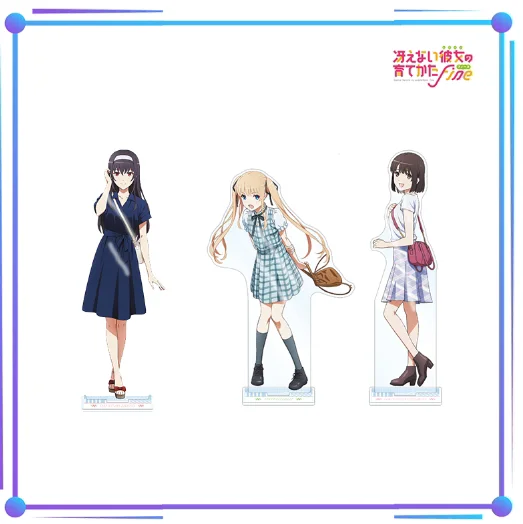 

Anime Saekano: How to Raise a Boring Girlfriend Kasumigaoka Utaha Acrylic Stand Model Plate Fashion Desktop Toy Decor Cosplay