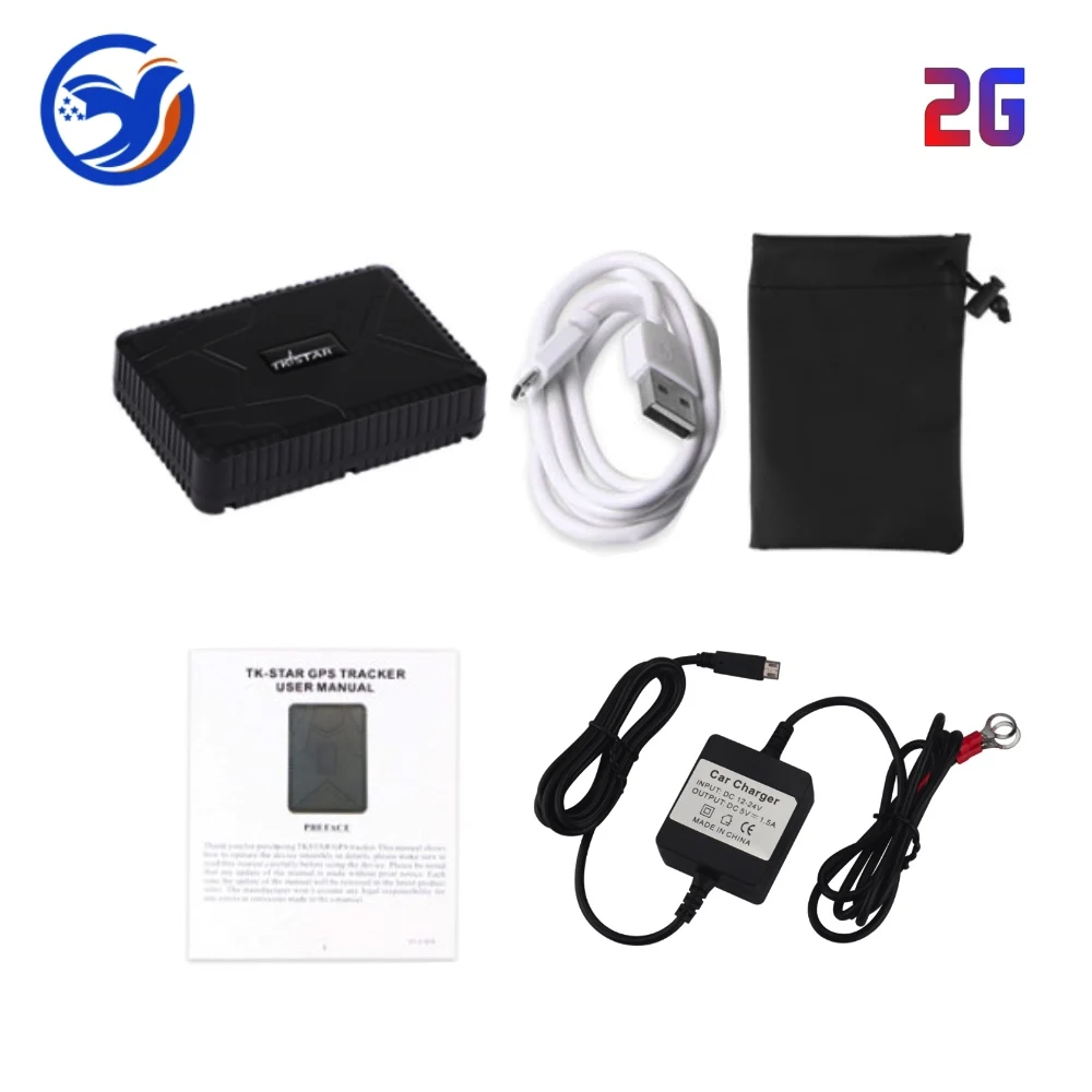 2G No Box Has Charge 3g 2G автомобильный трекер установка gps устройство слежения TK915-3g сильный магнит 10000 мАч 180 дней в режиме ожидания localizador gps - Цвет: 2G No Box Has Charge