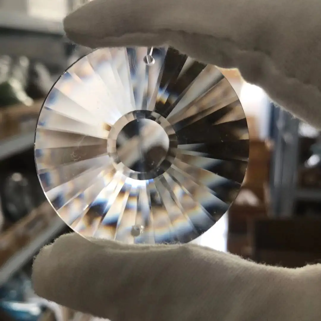 Хрустальные подвесные лампы  hbl 45 мм 2 шт.