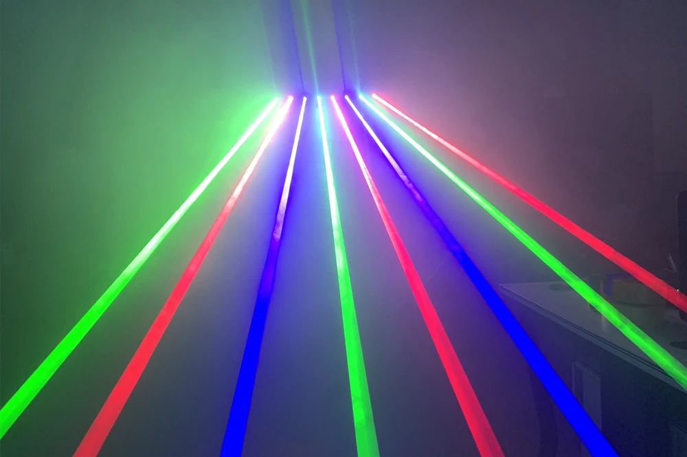8 глаз лазерный светильник s R, G, RGB луч dmx движущаяся головка лазерный светильник s профессиональное оборудование для сцены DJ светильник s DJ луч лазерный бар светильник