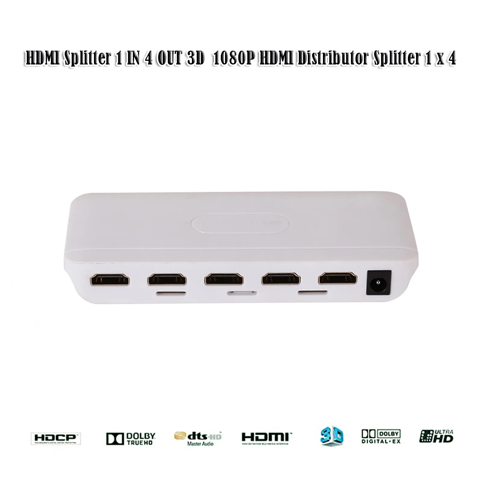 

3D 1080P телефон, разветвитель, HDCP1.2, 1 в 4, усилитель сигнала, 1x4