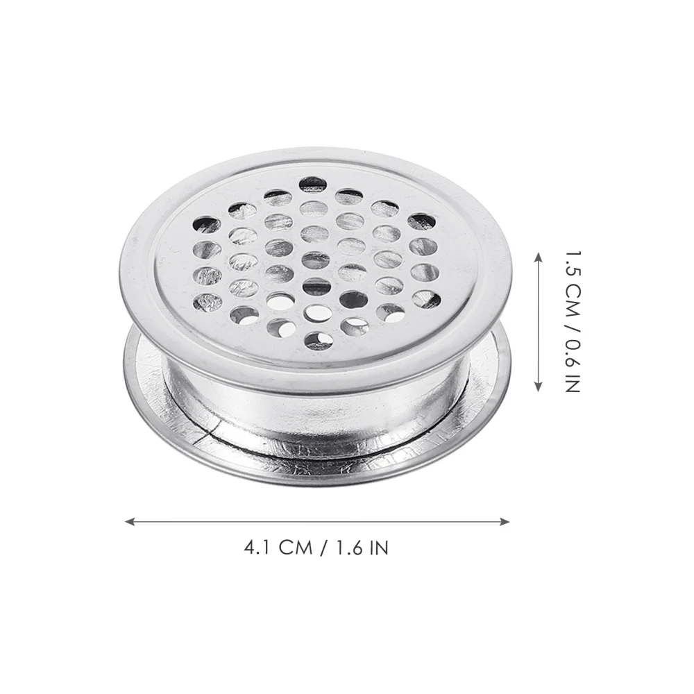 

10pcs Stainless Air Vent Hole Ventilation Louver Round Vent Heat Emission Hole