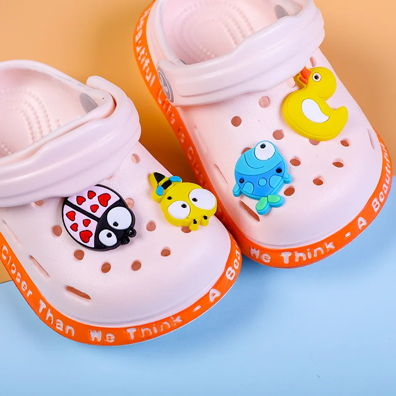 Сандалии Baotou детские Милые Пляжные босоножки на мягкой нескользящей подошве От 1