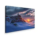 Картина Skyrim - Зимний Пейзаж красочная Картина на холсте, современный домашний декор комнаты