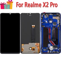 original amoled display for realme x2 pro lcd touch screen replacement digitizer assembly 6 5 rmx1931 panel repair accessories