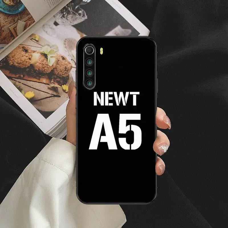 

Thomas Brodie Sangster Tv NEWT A5 Phone Case For SamsungA 01 11 31 91 80 7 9 8 12 21 20 02 12 32 star s eCover Fundas Coque