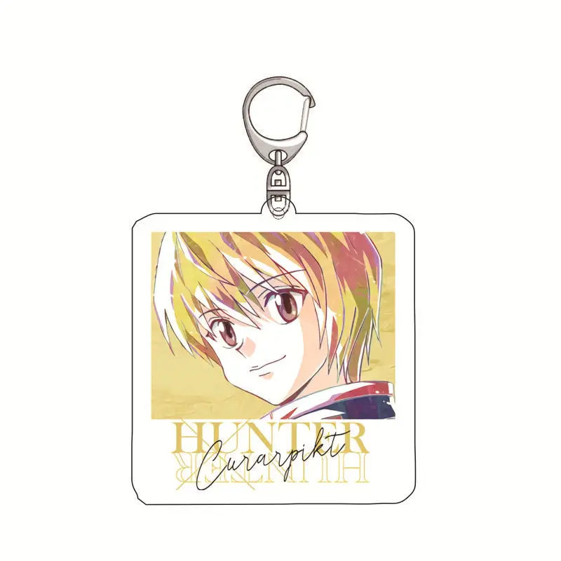 Хит продаж брелок для ключей HUNTER X Killua Irumi Hisoka милый с акриловой фигуркой