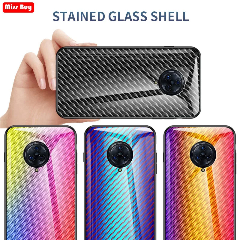 Чехол для Vivo Nex 3 6 89 дюйма Nex3 Роскошный чехол из углеродного волокна и закаленного