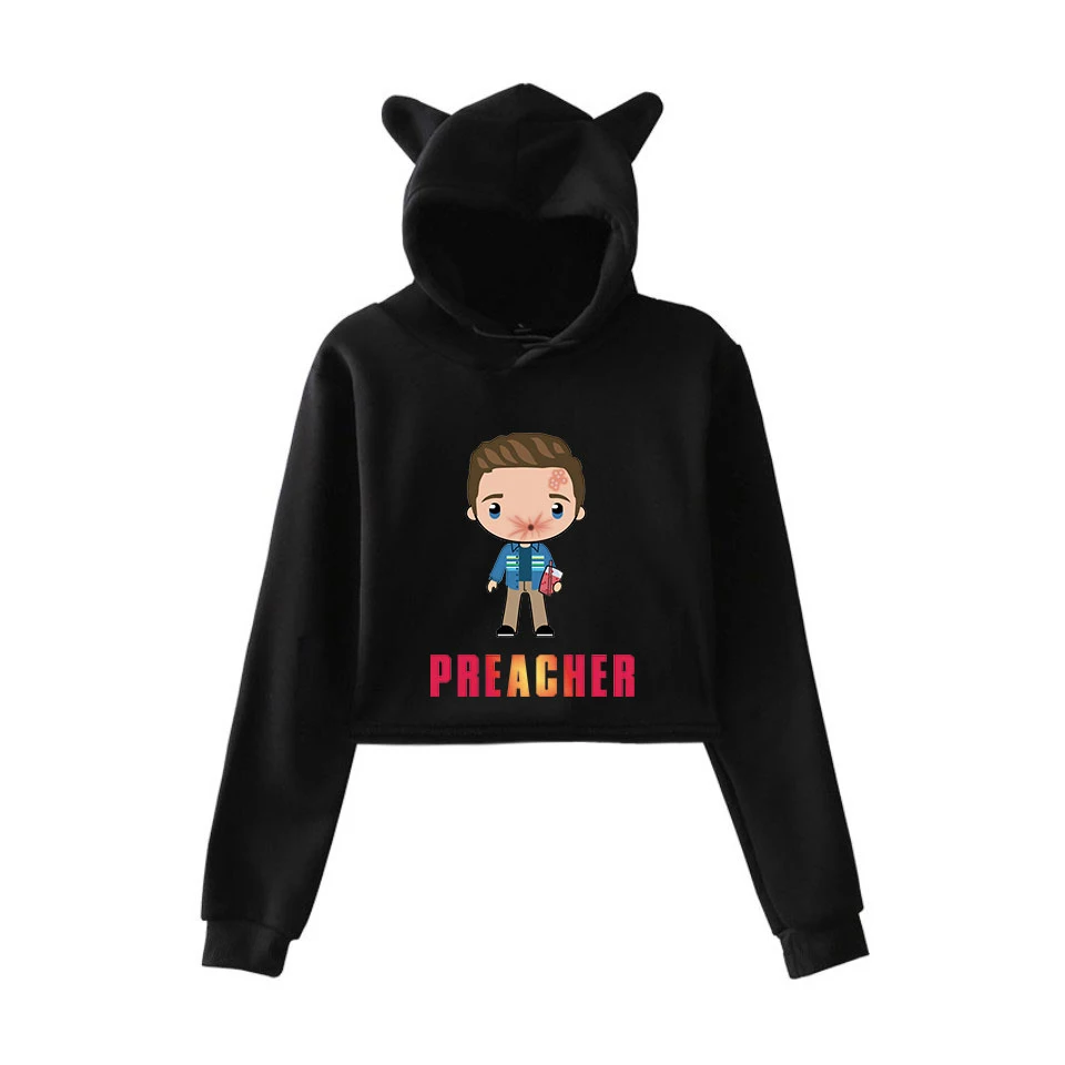 2019 ТВ серия Preacher сезон 4 Джесси Кастер тюльпан новый принт модный тренд кошачьи