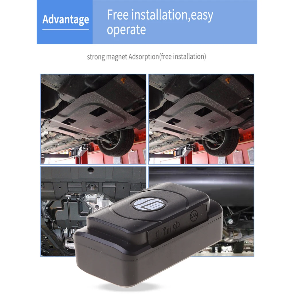 

Vehicle Trucks Tracker Anti Lost GPS/GPRS/GSM Monitoring System Locator with Free App for Cars Motorcycles Smartphones