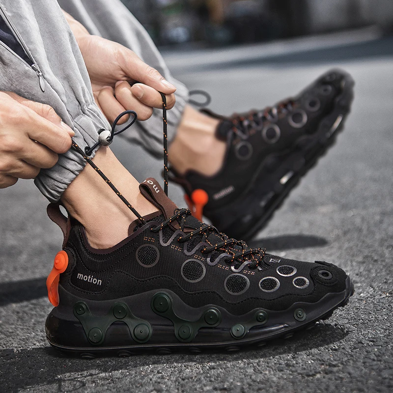 Высококачественная Мужская обувь для бега с воздушной подушкой на всю ладонь