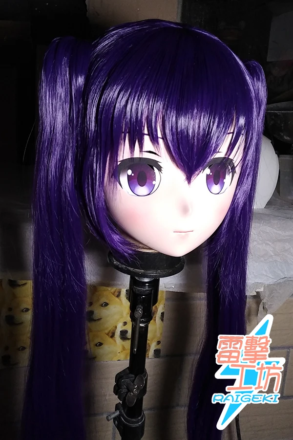 (RAIGEKI MAKS 105) Силиконовая голова BJD кукла-кигуруми аниме Tedeza Rize маска для косплея |