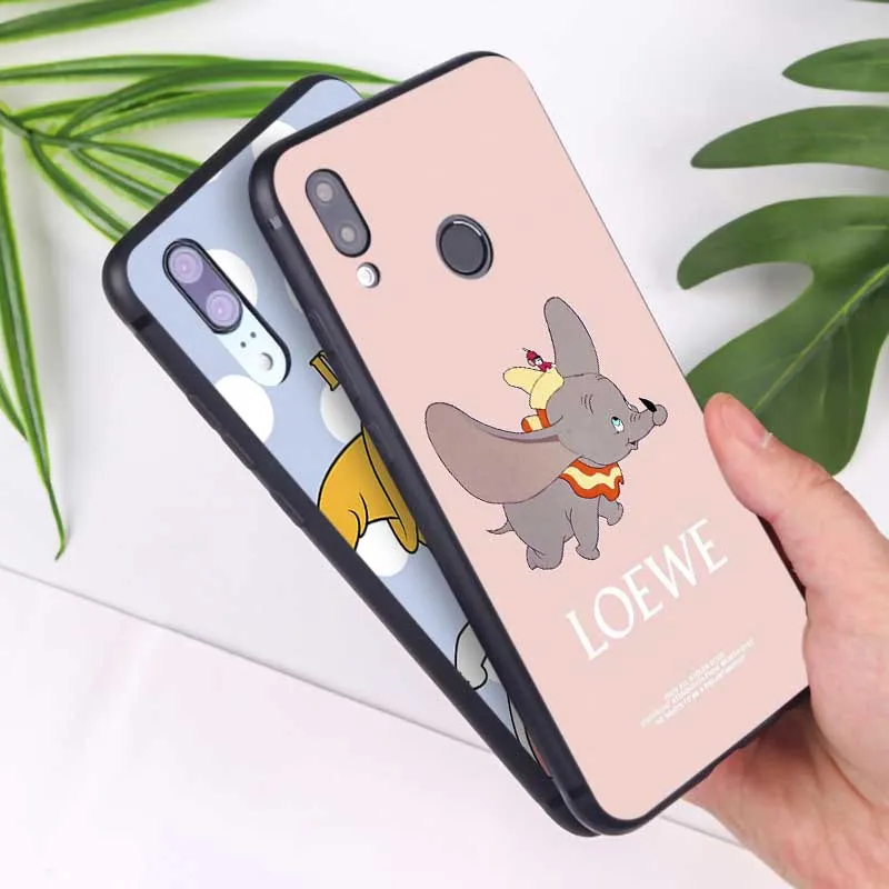 Phone Case for huawei honor 20 lite 8x 9x pro 10 v30 Soft silicone Cover elephant |