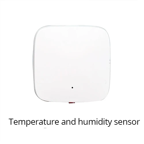 Tuya Zigbee концентратор умный дом PIR датчик двери датчик температуры и влажности Датчик домашней автоматизации сцена охранной сигнализации комплект - Цвет: T and H sensor