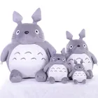 Totoro Мягкие плюшевые игрушки куклы японское аниме Миядзаки Хаяо милый Рождественский подарок для детей Детские кошки
