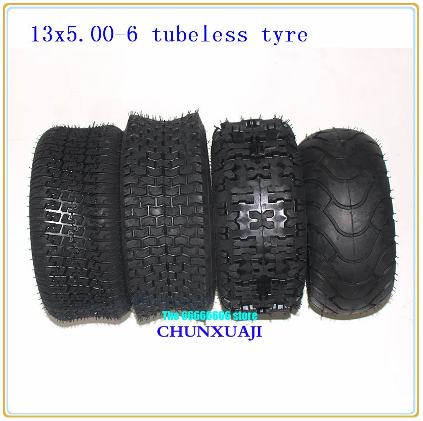 13 дюймовая шина ATV Go-kart четырехколесный газон moweraccessories 13X5.00-6 дюймов электрический