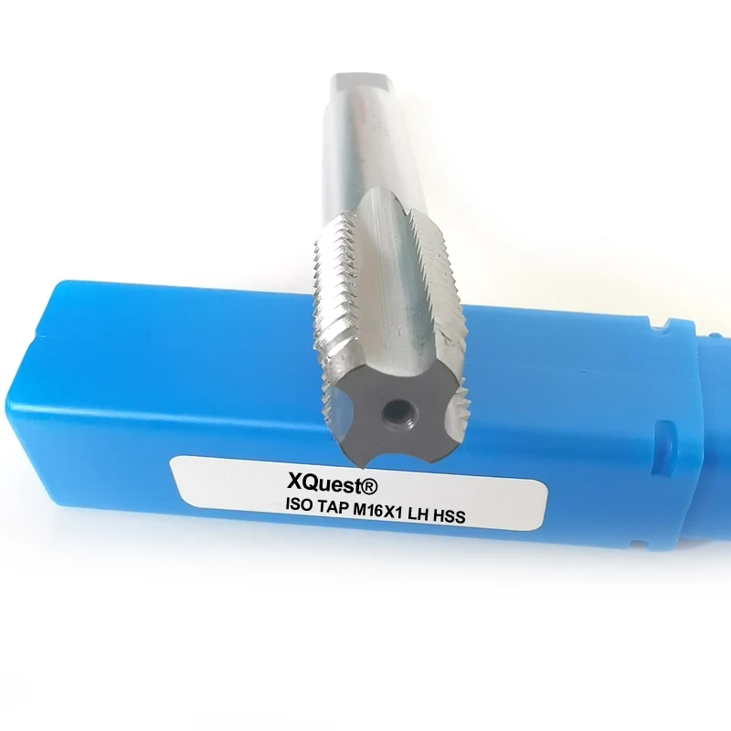 Метчики XQuest из быстрорежущей стали, метрические, кран с винтовой резьбой, M16, M16X2, M16X1, m16x0, 75, m16x0, 5 LH, с левой прямой канавкой, M16X1, 5, M16X1, 25, M16X1, 75