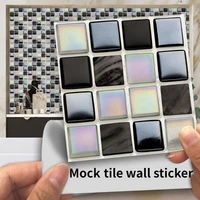 simulation agate cube tile wall stickers home wall decor kitchen room decoration bathroom art deco wallpaper 2021 new hot sale