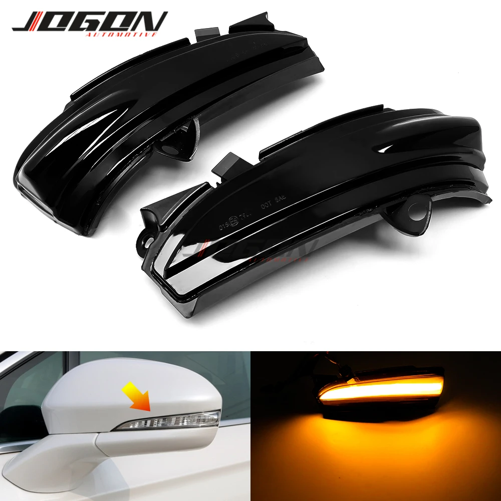 

For Ford Mondeo 2013-2020 4th. CD391 LED Dynamic Turn Signal Side Wing Rearview Mirror Indicator Blinker Light Lamp