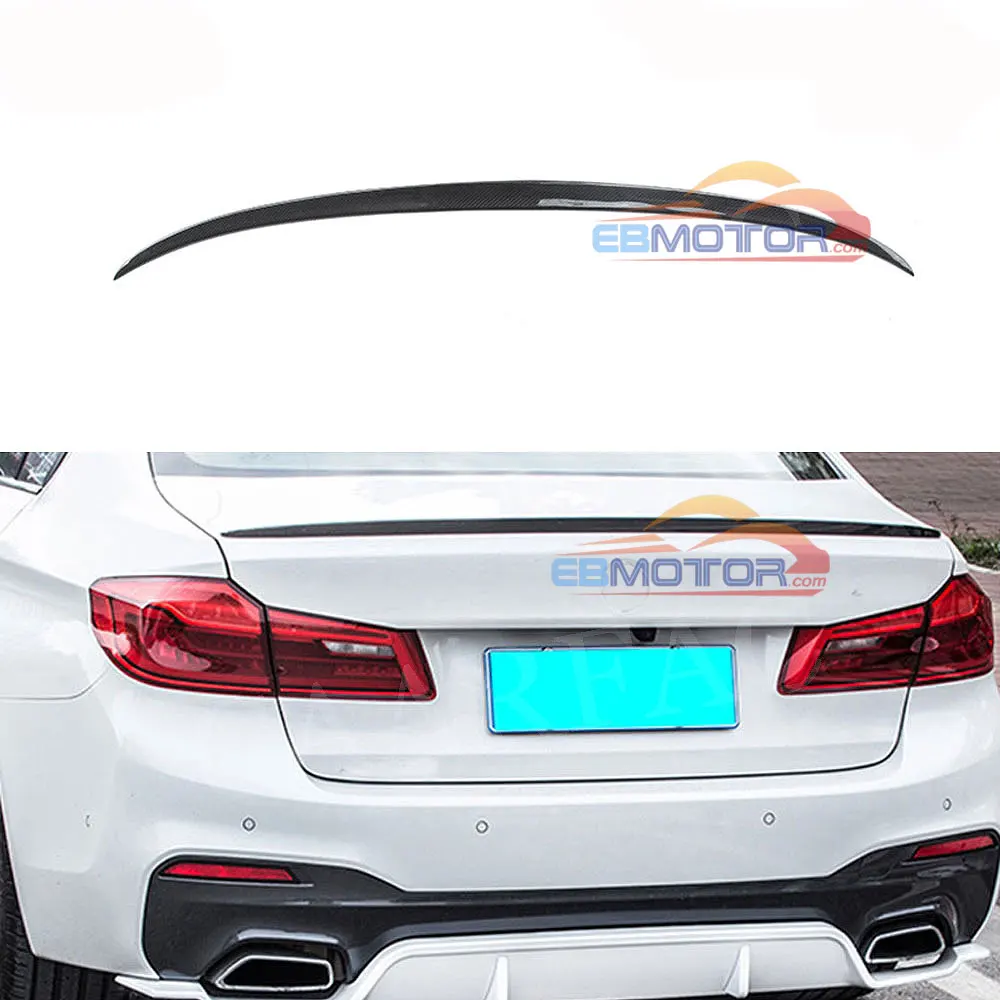 Спойлер для заднего багажника из натурального углеродного волокна M5 Style BMW 5 серии