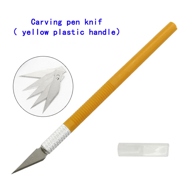 

7pcs Carving Tools Steel Woodworking DIY Pen type Shank For Paper Cutting