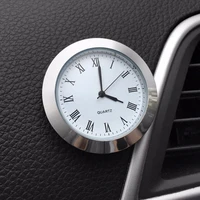 quartz car clock ornament automotive watch decoration automobiles interior stick on time display clock in car accessories gifts