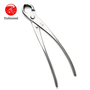 Профессиональный резак с рукояткой 205 мм, резак с вогнутыми краями 4Cr13MoV, инструмент бонсай из легированной стали, изготовленный TianBonsai