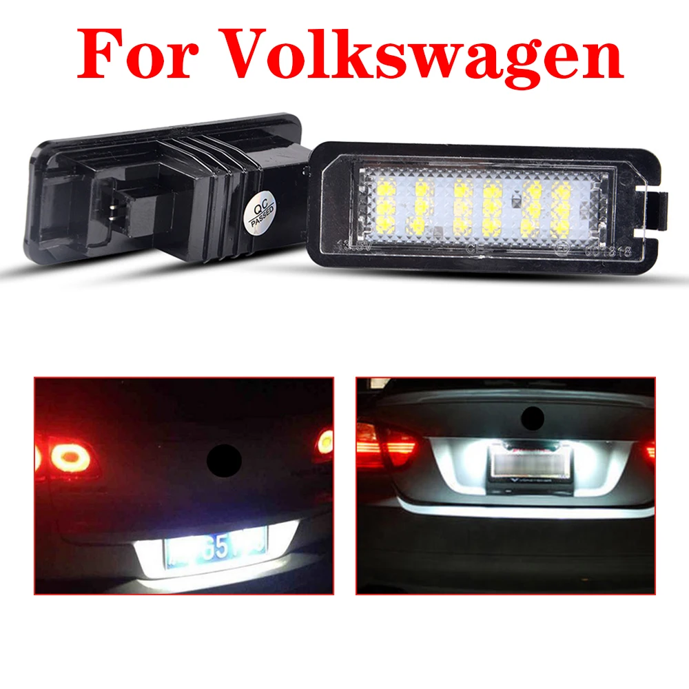 Светодиодный светильник номерного знака задний трейлер ступенчатая лампа для VW