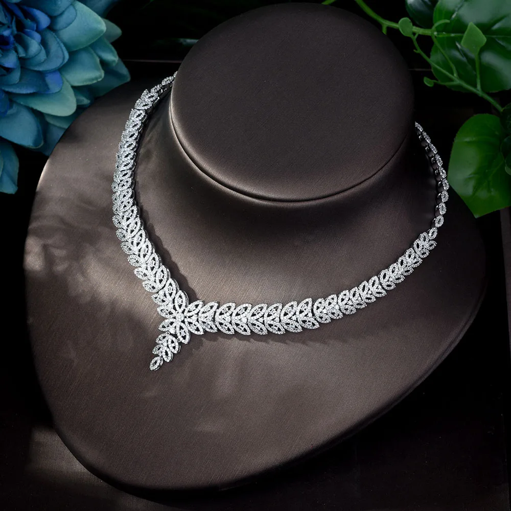 HIBRIDE роскошный набор из 4 предметов со сверкающими кристаллами свадебные