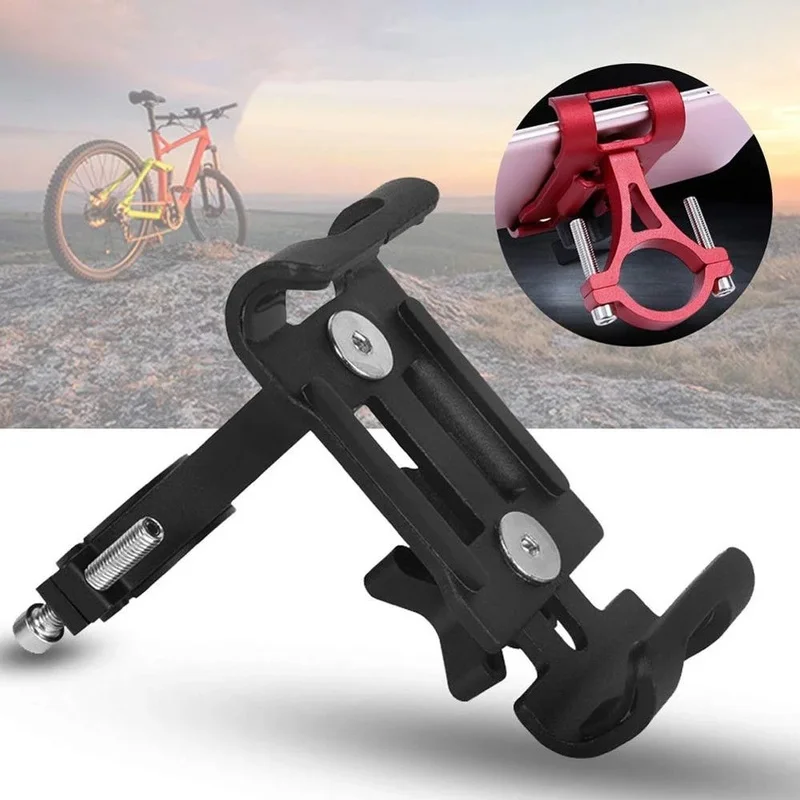universal motorcyle bicycle phone holder handlebar screw fixation bike gps stand clip cycling anti slip bracket for cellphone free global shipping