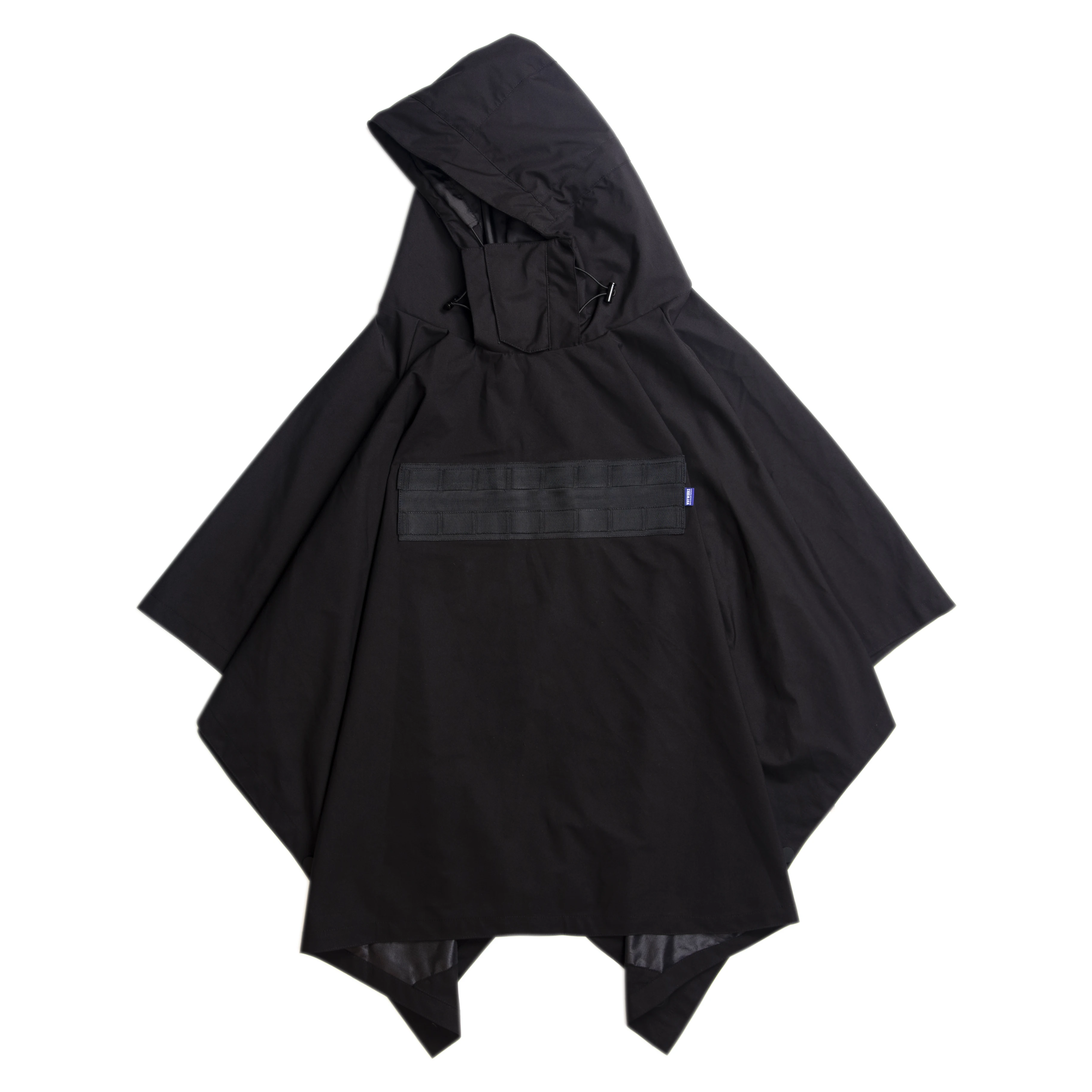 WHYWORKS Techwear Тактический Плащ ветрозащитный водоотталкивающий пончо Авангард хип