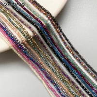 180 200 pcs strand 0 8mm crystal rondell faceted glass beads small beads sead beads for jewelry making diy
