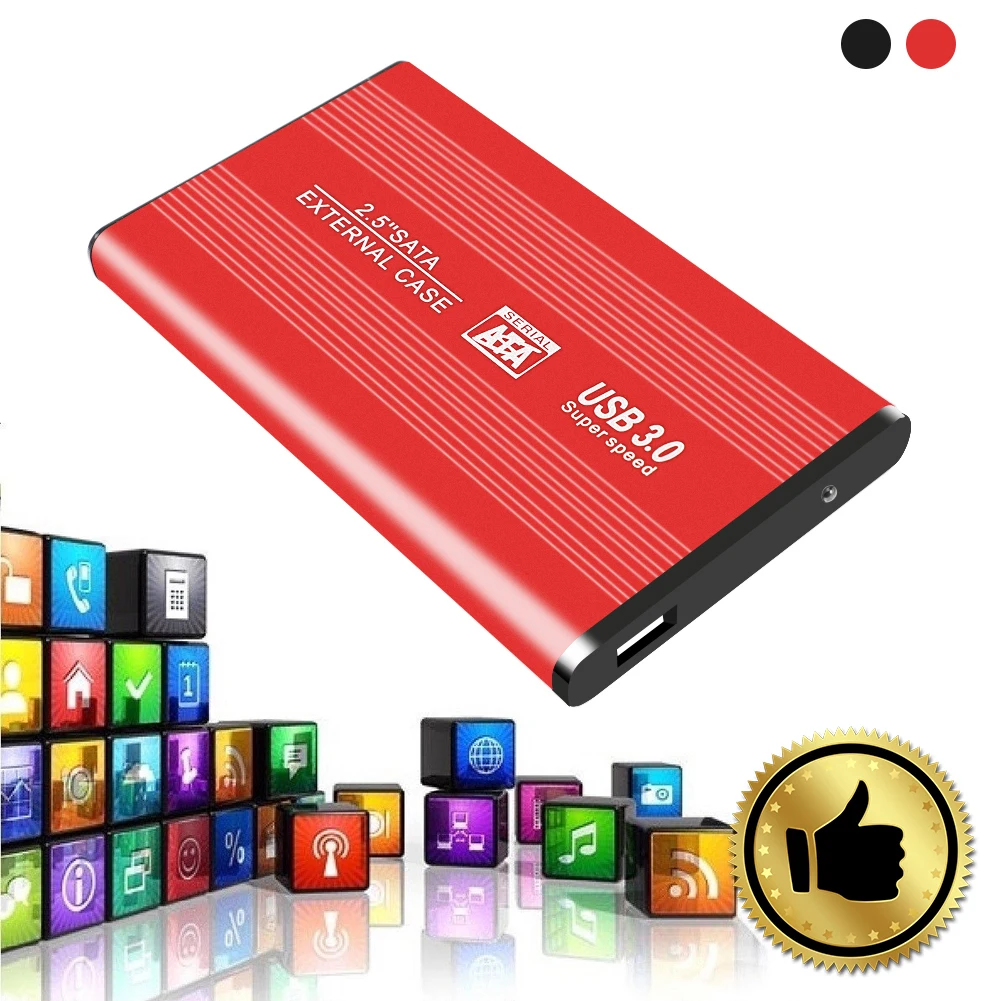 USB3.0 жесткого диска SATA HDD чехол 2 5 дюймовый корпус для внешнего Win 7/8/10 коробка