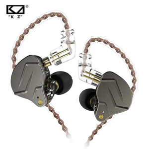 KZ ZSN Pro In Ear Earphones 1BA+1DD Hybrid Technology Hifi Bass Earbuds Monitor Metal Headphones Spo