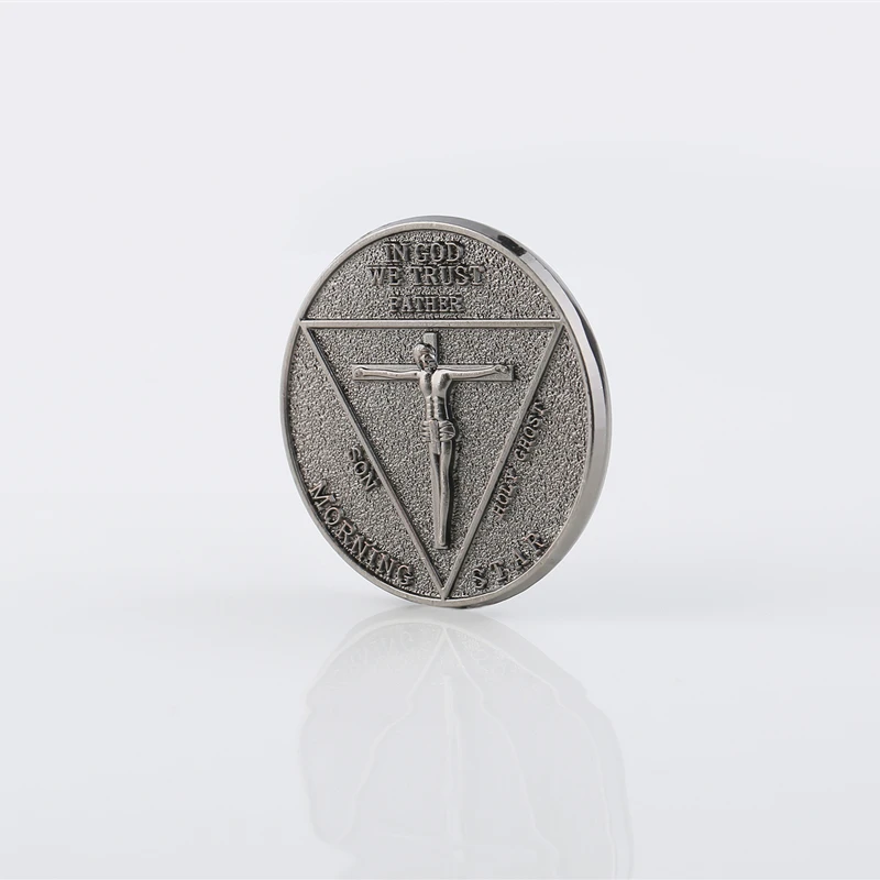 Аксессуары для косплея Lucifer Morning Star сатаническая пентесальная монета Specie| |