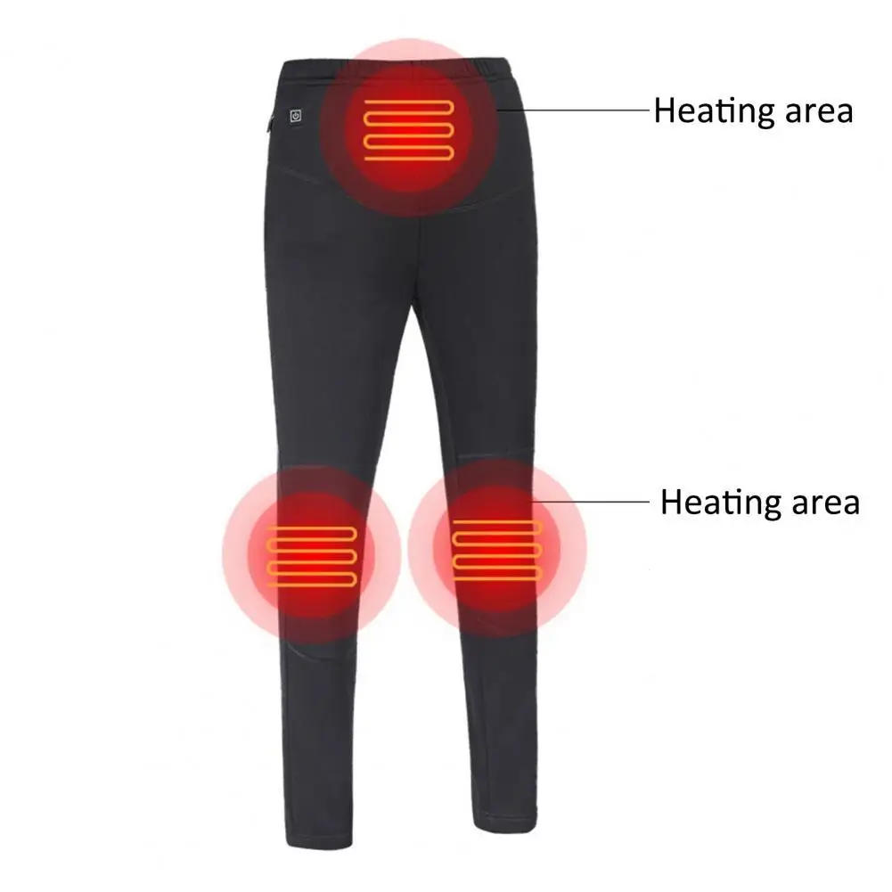 

Unisex Hiking Pants 3 Temperature Modes Heating Heated Trouser Winter Warmer Electric Clothing Women Men Outdoor Heated Pants