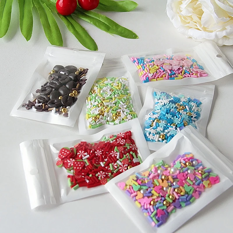 Rebanada de comida de imitaci&oacute;n para decoraci&oacute;n de u&ntilde;as, DIY, 10g, rebanada suave-0